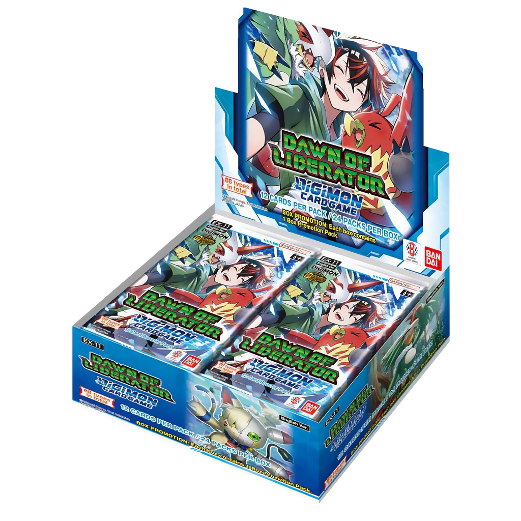 Digimon Card Game - Dawn of Liberator (EX11) - Display Case (12x Booster Boxes)
