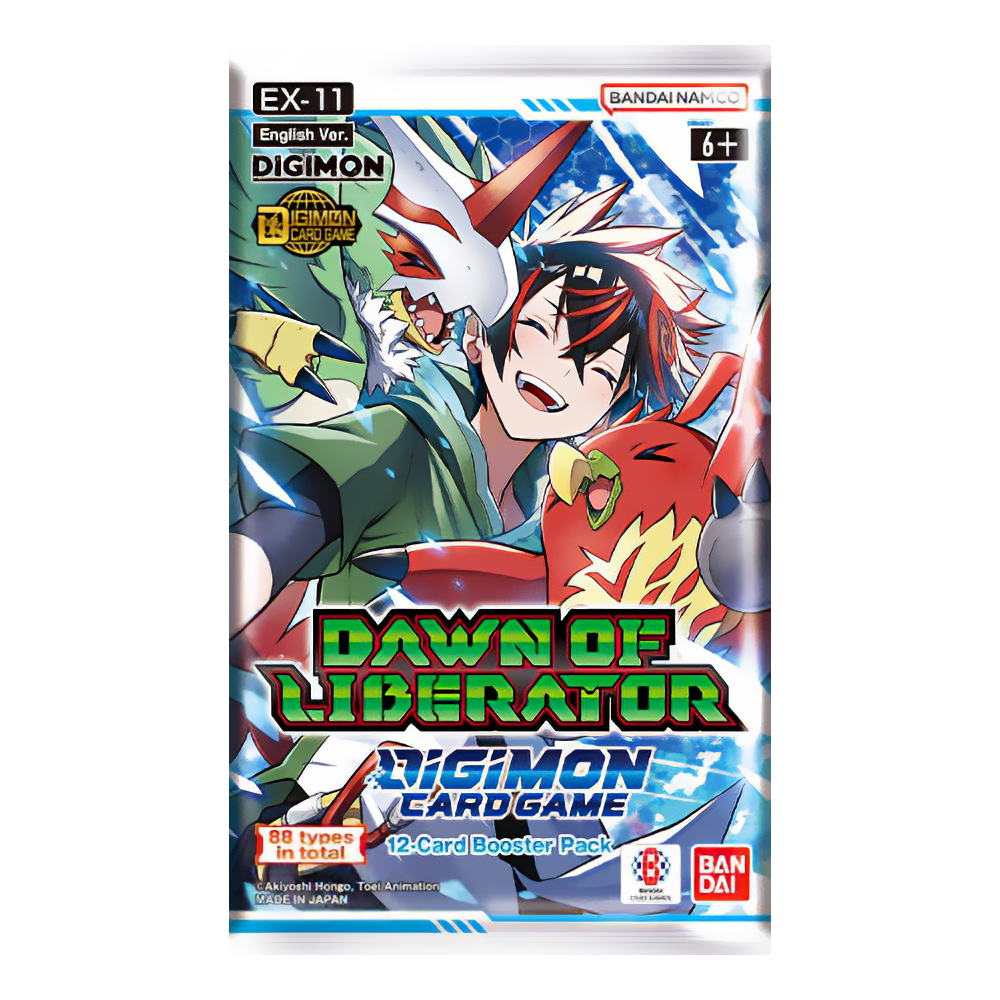 Digimon Card Game - Dawn of Liberator (EX11) - Display Case (12x Booster Boxes)