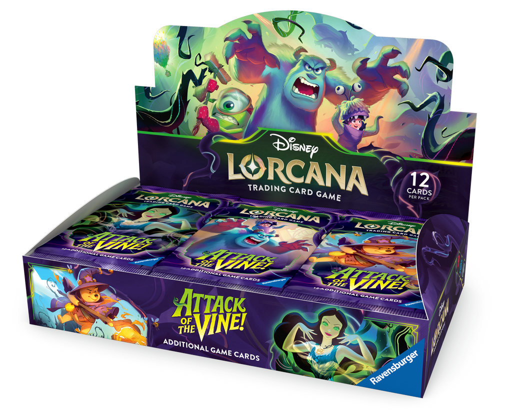 Disney - Lorcana TCG - Attack of the Vine! - Display Case (4x Booster Boxes)