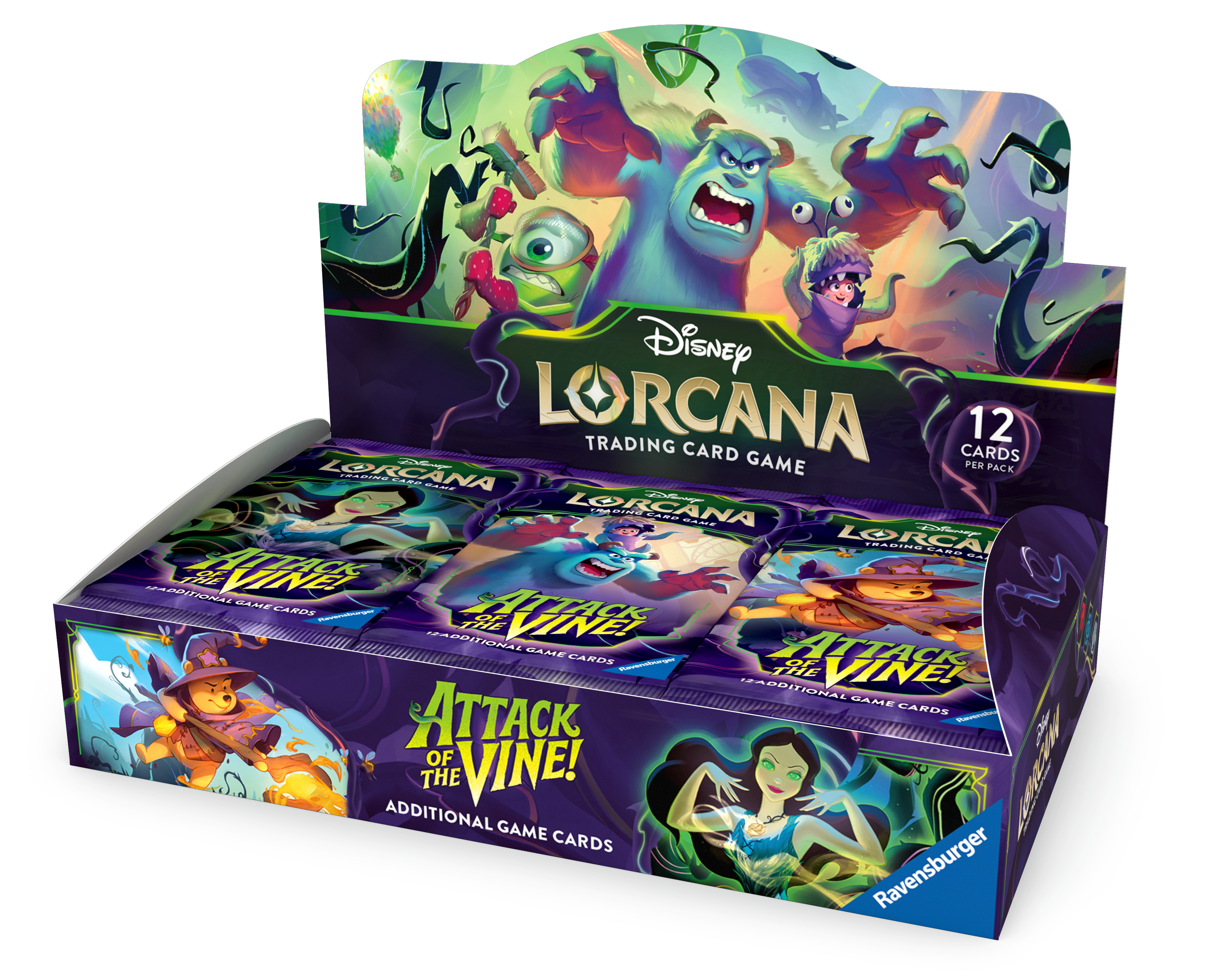 Disney - Lorcana TCG - Attack of the Vine! - Display Case (4x Booster Boxes)