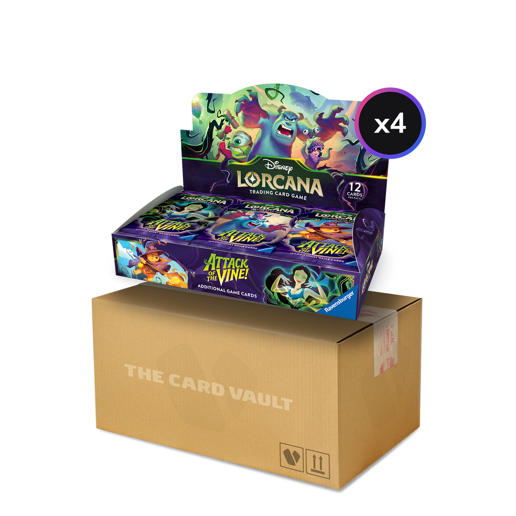 Disney - Lorcana TCG - Attack of the Vine! - Display Case (4x Booster Boxes)