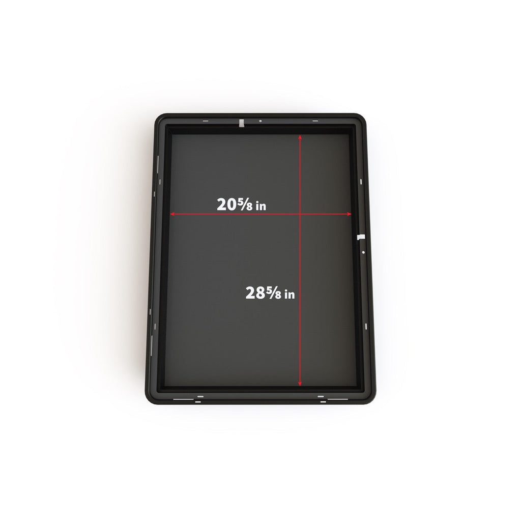 Scratch Resistance Display Cases Vertical & Horizontal With Risers