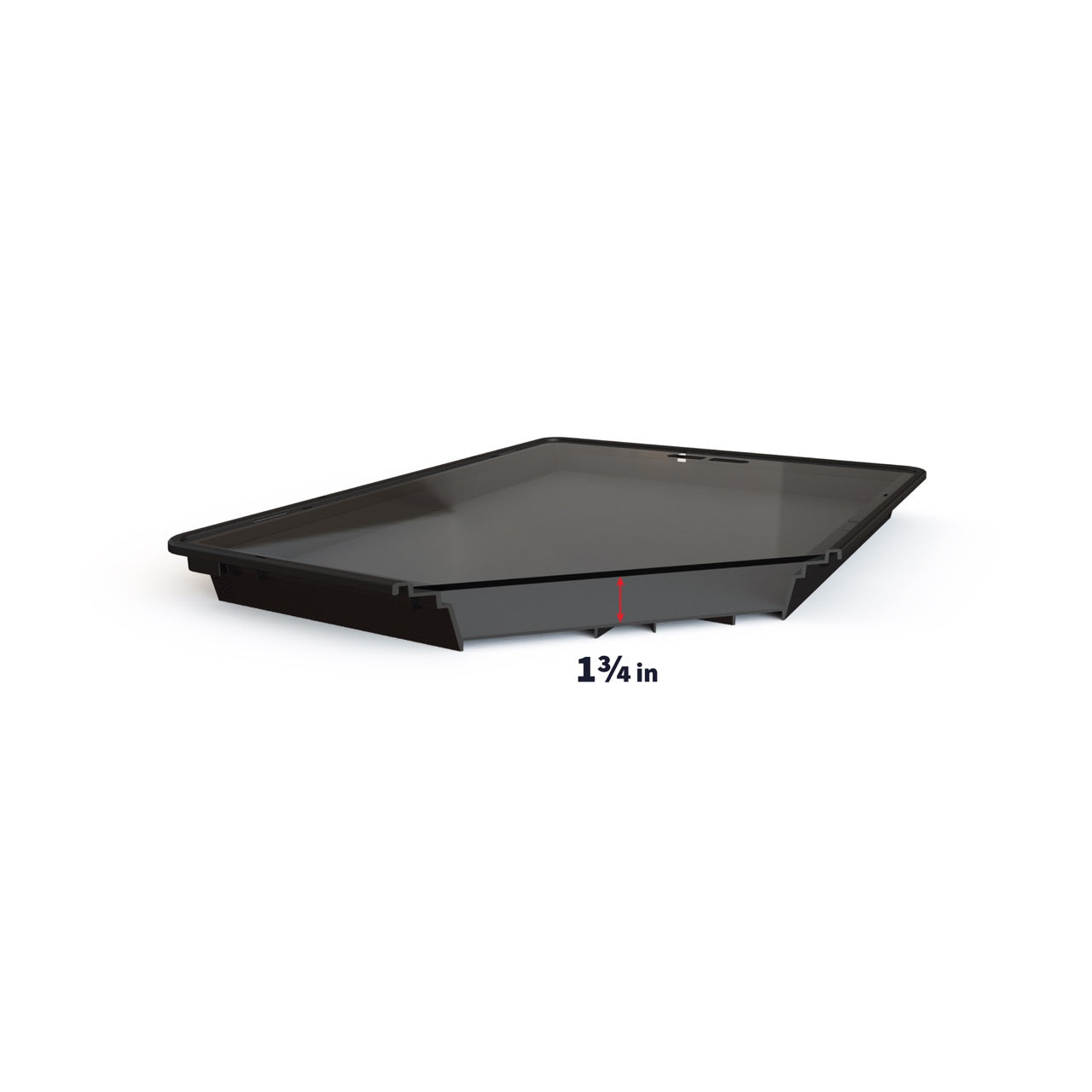 Scratch Resistance Display Cases Vertical & Horizontal With Risers