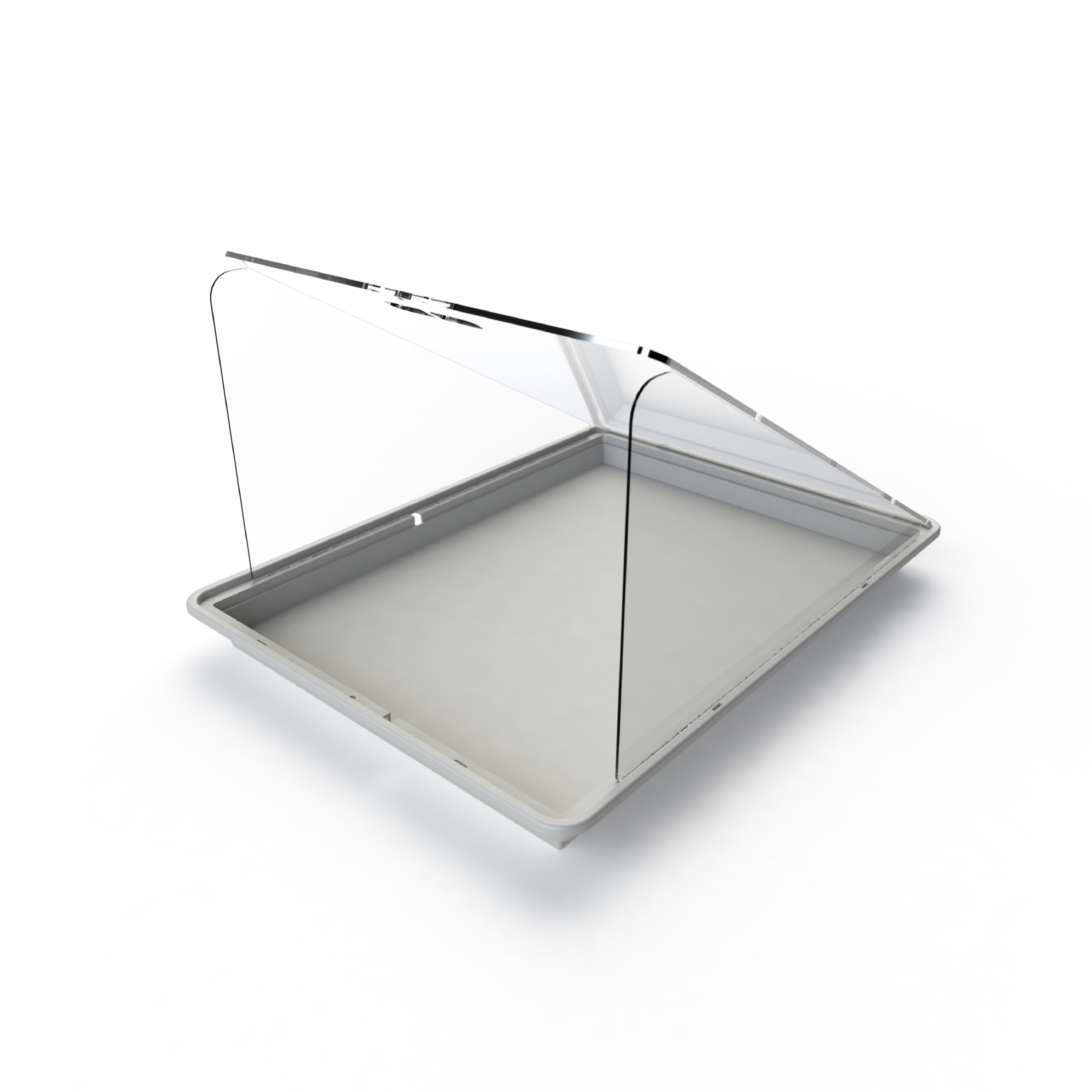 Scratch Resistance Display Cases Vertical & Horizontal With Risers
