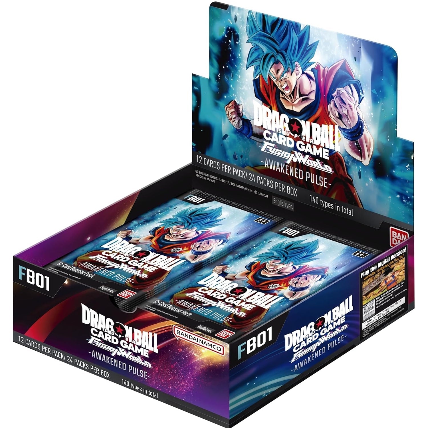 Dragonball Super Card Game: Fusion World Awakened Pulse Booster Box (FB01)