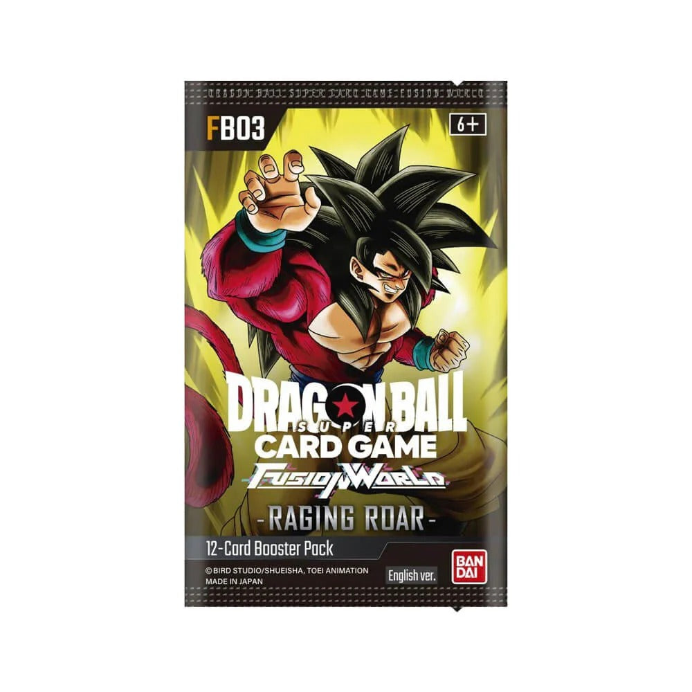 Dragonball Super Card Game TCG: Fusion World Raging Roar Booster Box [FB03]