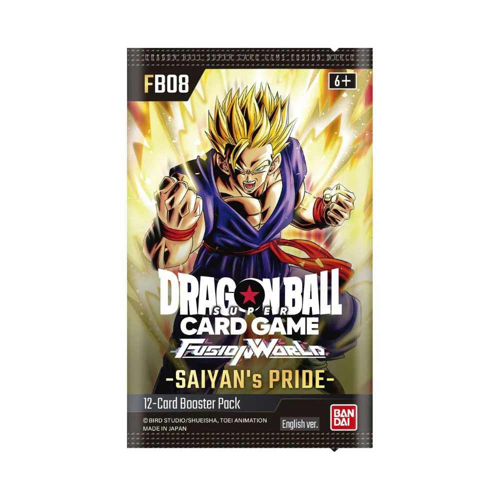 Dragon Ball Super TCG: Fusion World Saiyan's Pride Booster Box - 24 Packs [FB08]