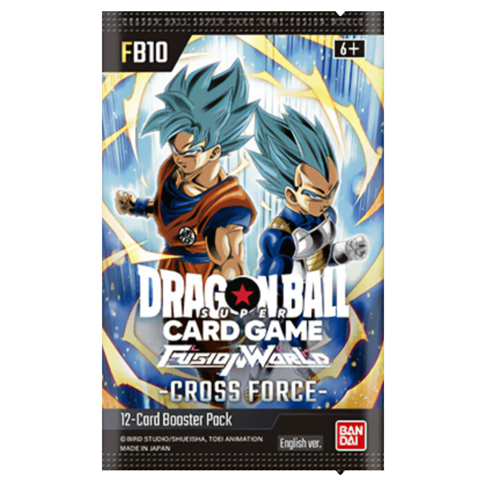 Dragon Ball Super CG Fusion World - Cross Force (FB10) - Booster Box (24x Packs)