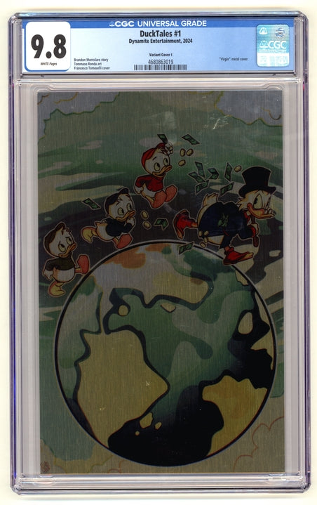 Ducktales: #1 [Tomaselli CGC 9.8 Metal] 2024
