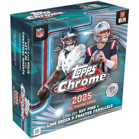 2025 Topps Chrome NFL Mega Box