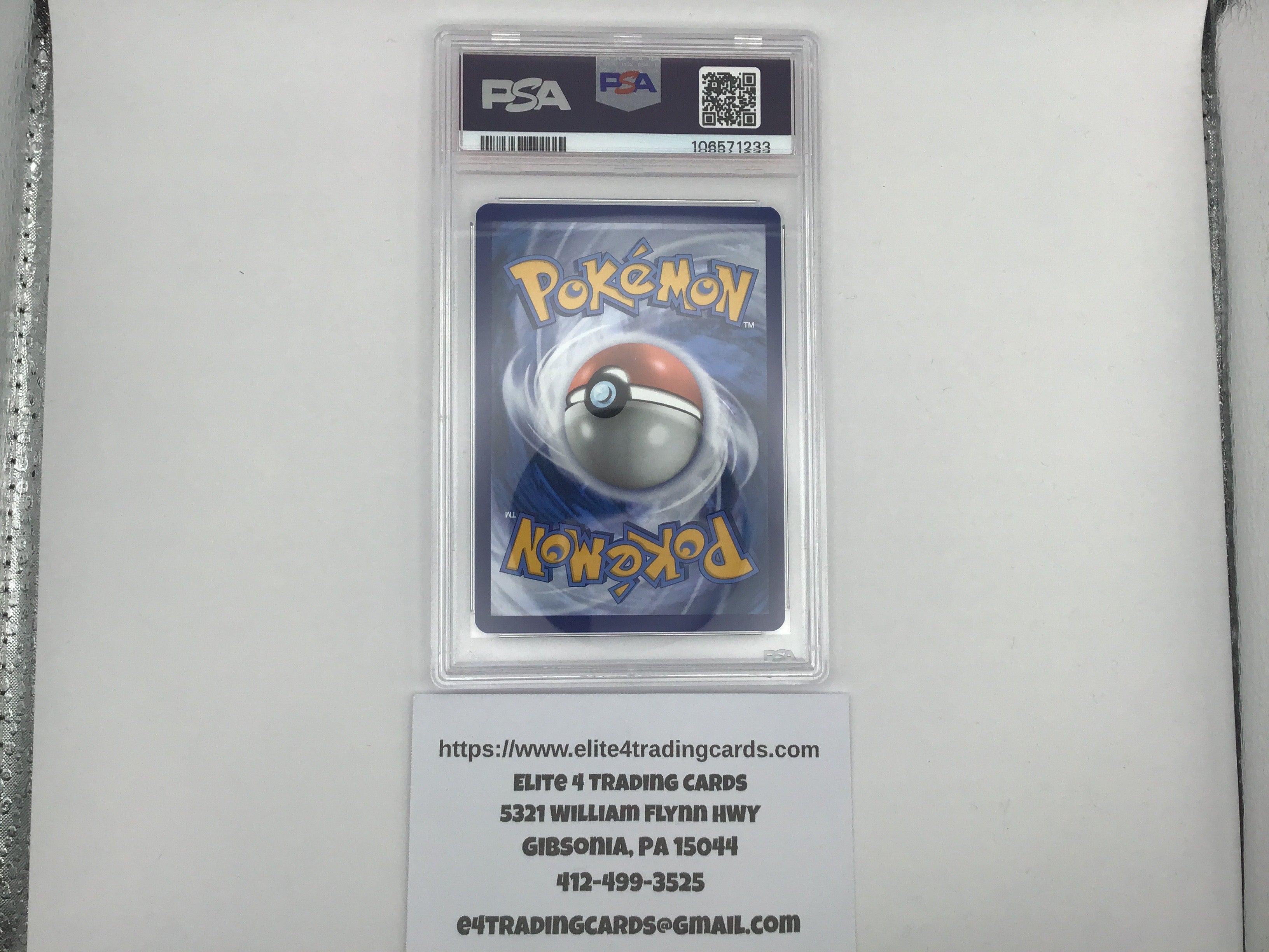 Greninja Ex #132 Pokemon Promo (PSA 9)