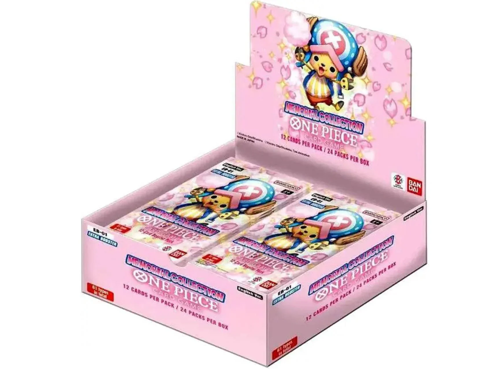 One Piece CG - Memorial Collection [EB-01] Booster Box (Dented)