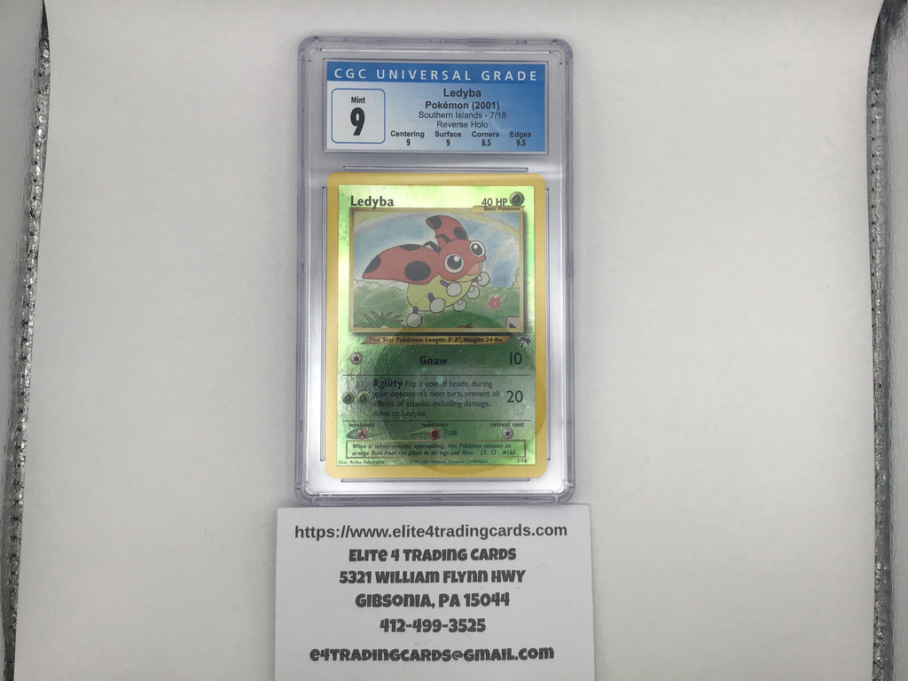 Ledyba #7 Pokemon Southern Islands (CGC 9)