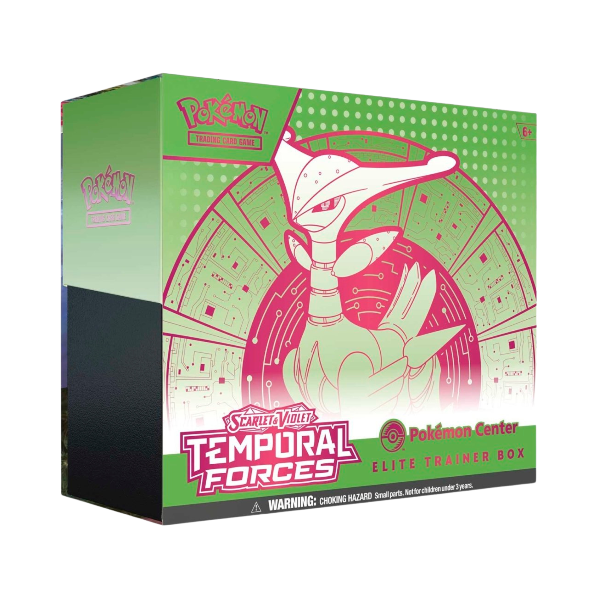 Temporal Forces Pokemon Center Elite Trainer Box [Iron Leaves]