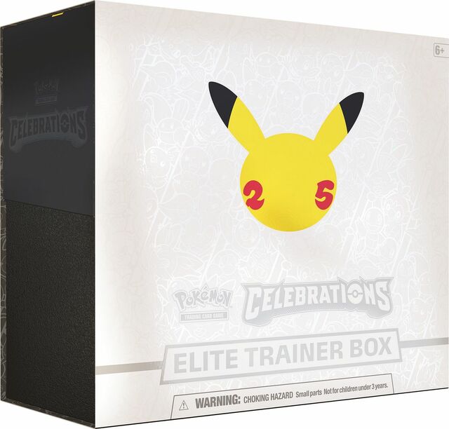 Pokemon Celebrations Elite Trainer Box (Dent in bottom corner - see photos)