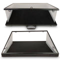 EVORETRO Lockable Aluminum Showcase Display Case (36x24x1.65)