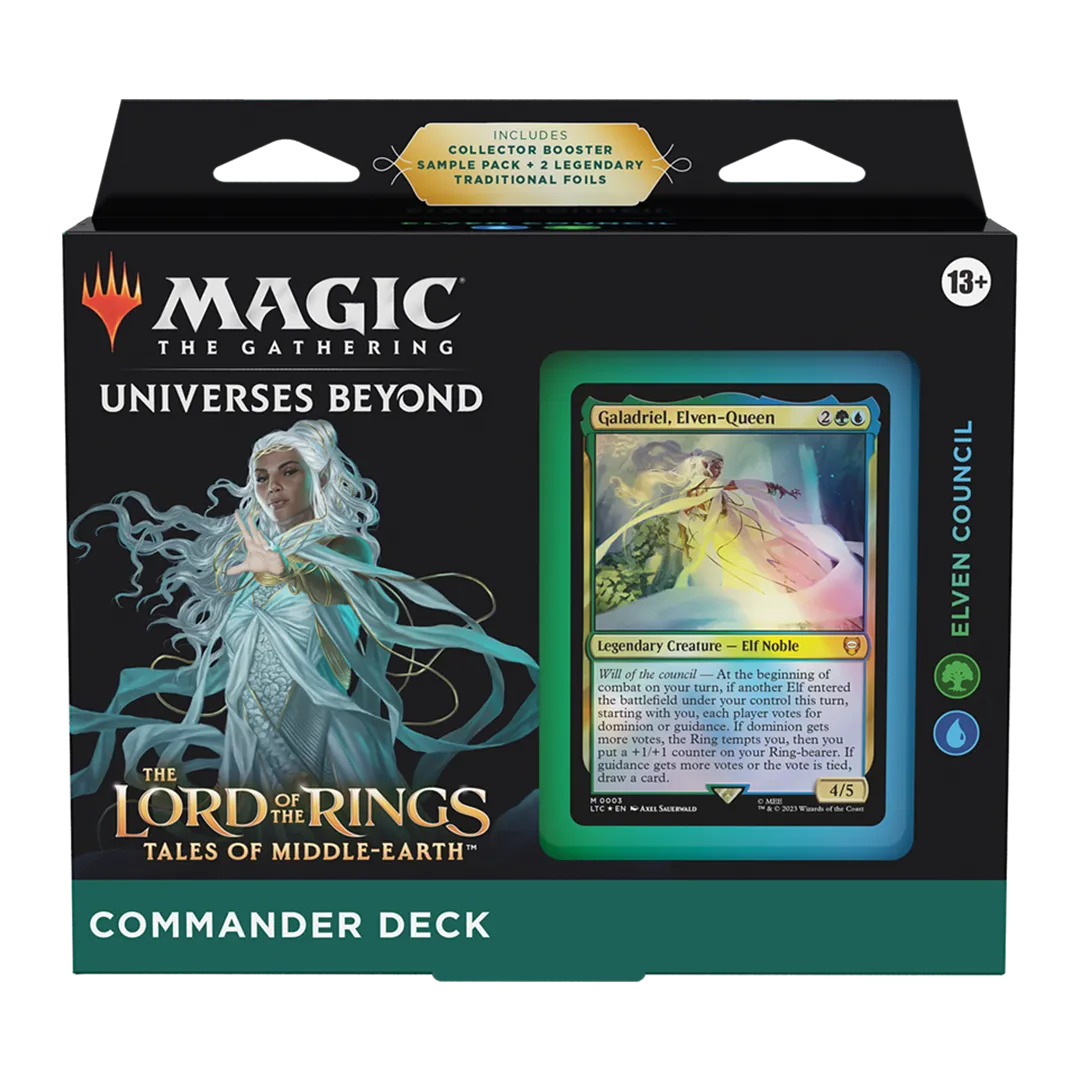 MTG: The Lord of the Rings Tales of Middle-Earth Commander Decks [Set of 4]