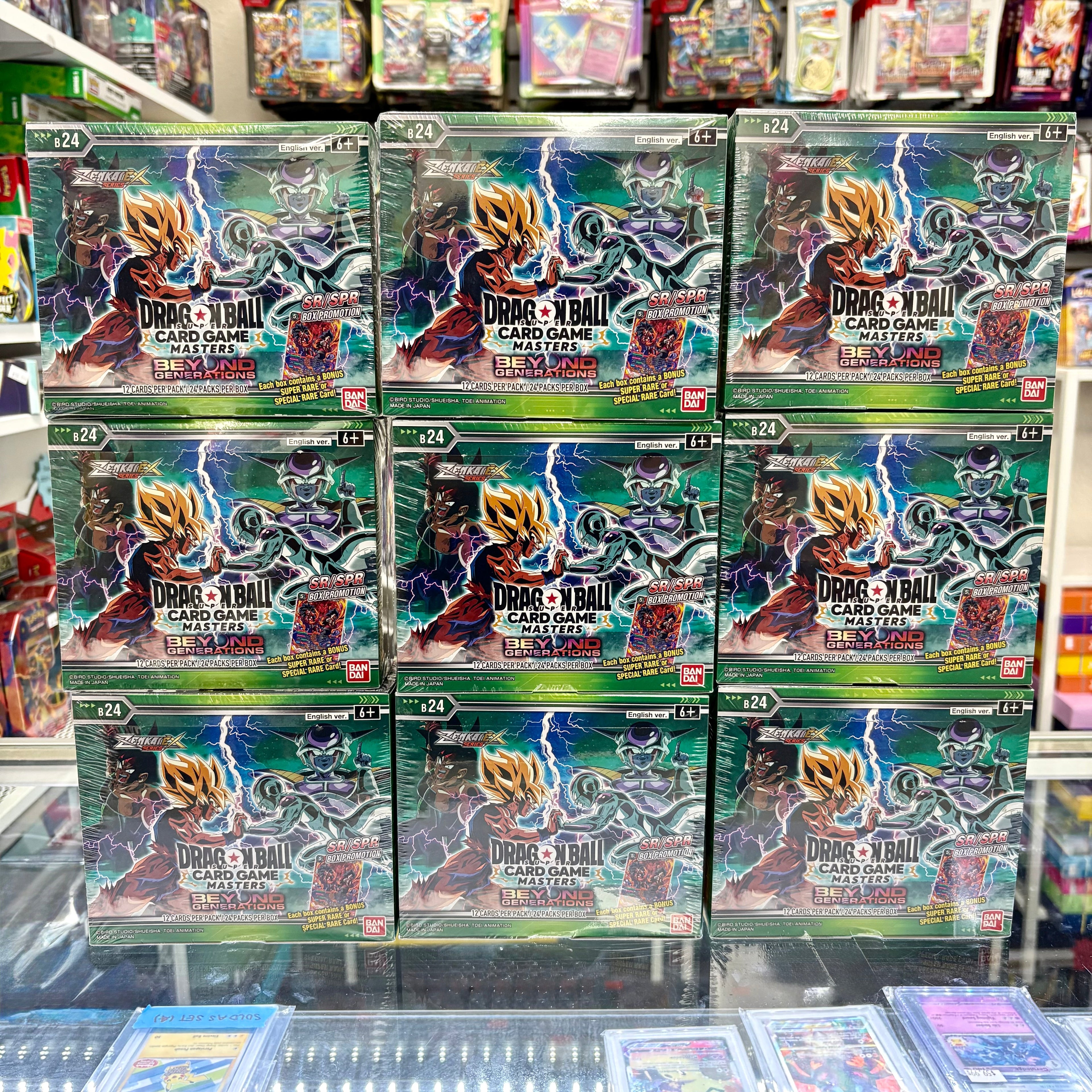 Dragon Ball TCG Beyond Generations Masters B24 Booster Box