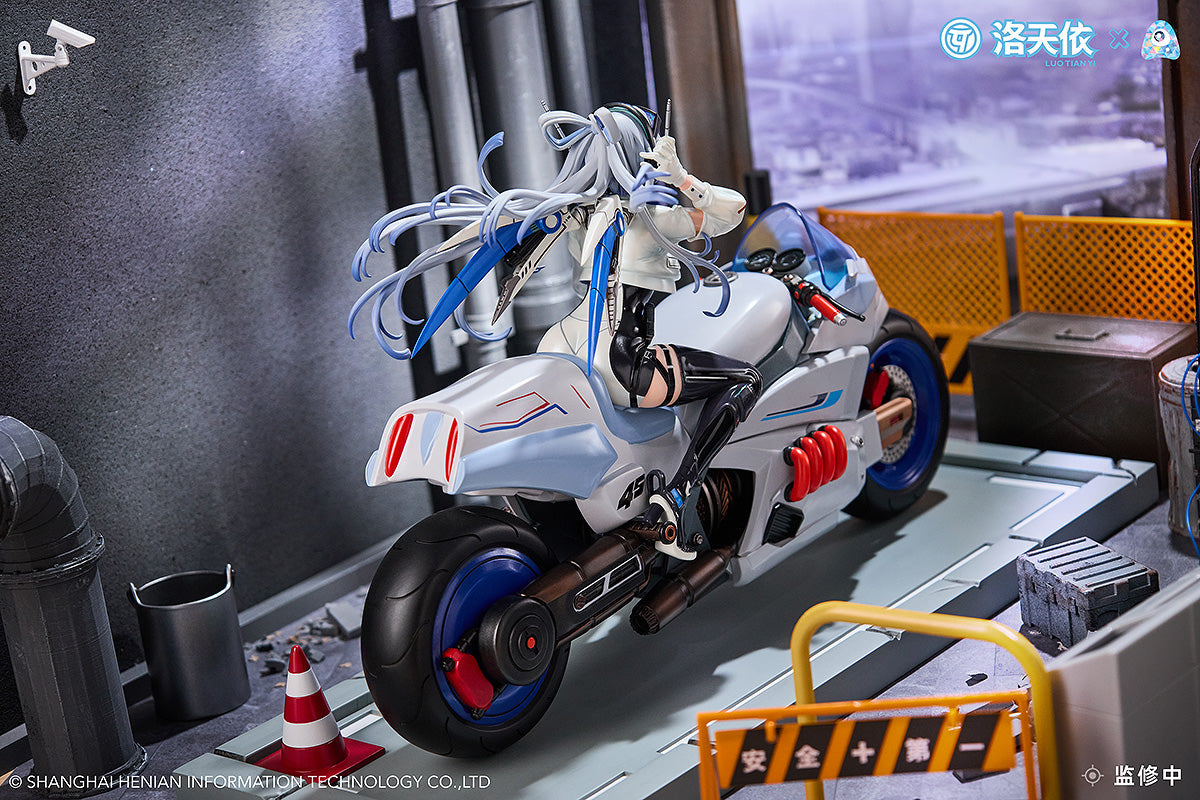 A.DIMENSION Vsinger Luo Tianyi Retro Future Storm Driver Ver. 1/7 Figure JAPAN