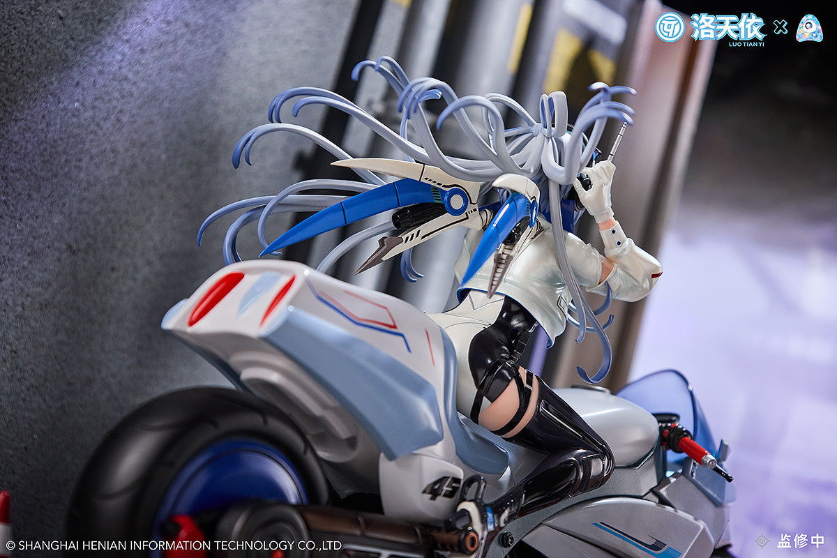 A.DIMENSION Vsinger Luo Tianyi Retro Future Storm Driver Ver. 1/7 Figure JAPAN