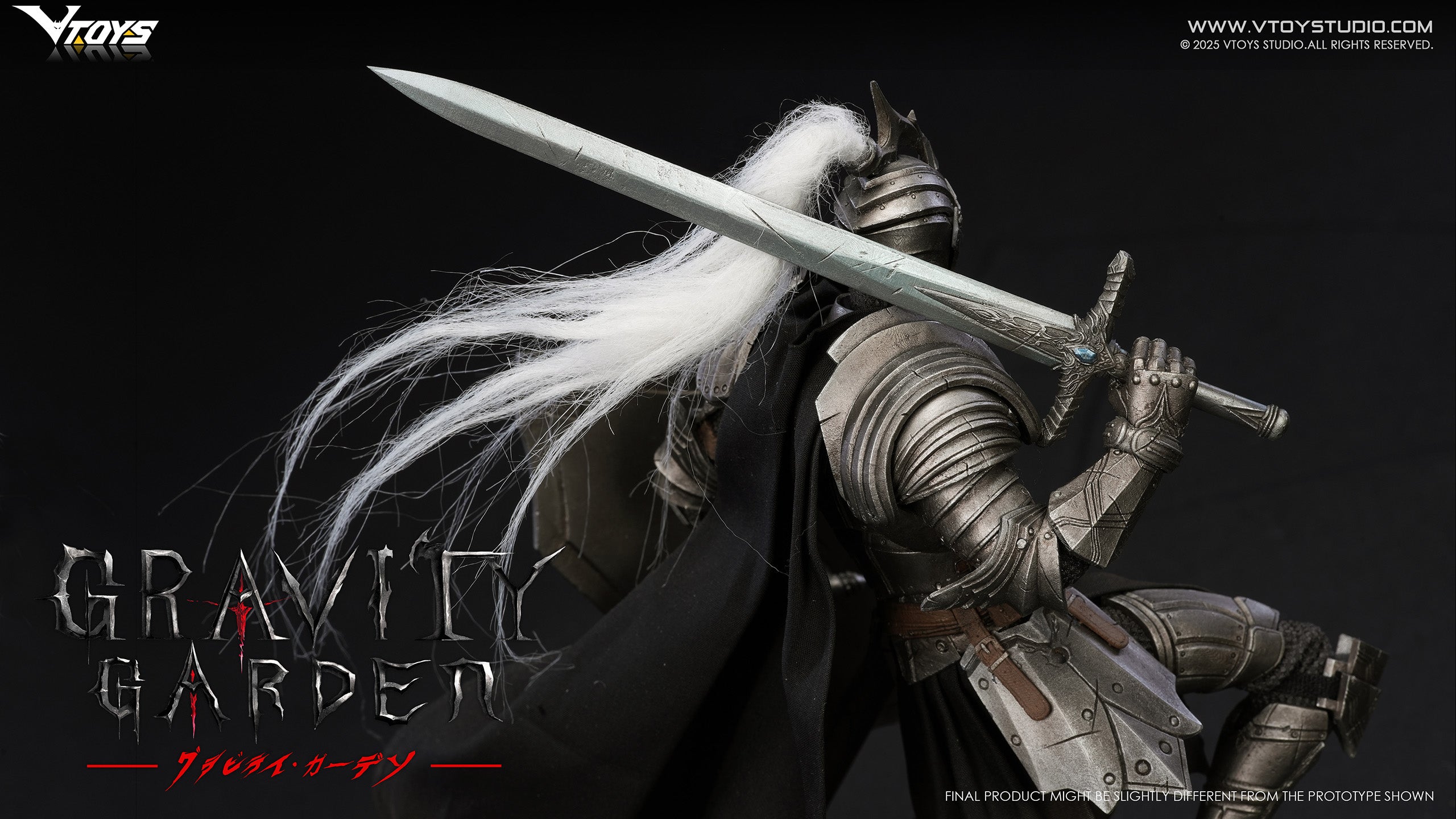 VTOYS GRAVITY GARDEN Series Silver Moon Knight 1/12 Figure JAPAN OFFICIAL