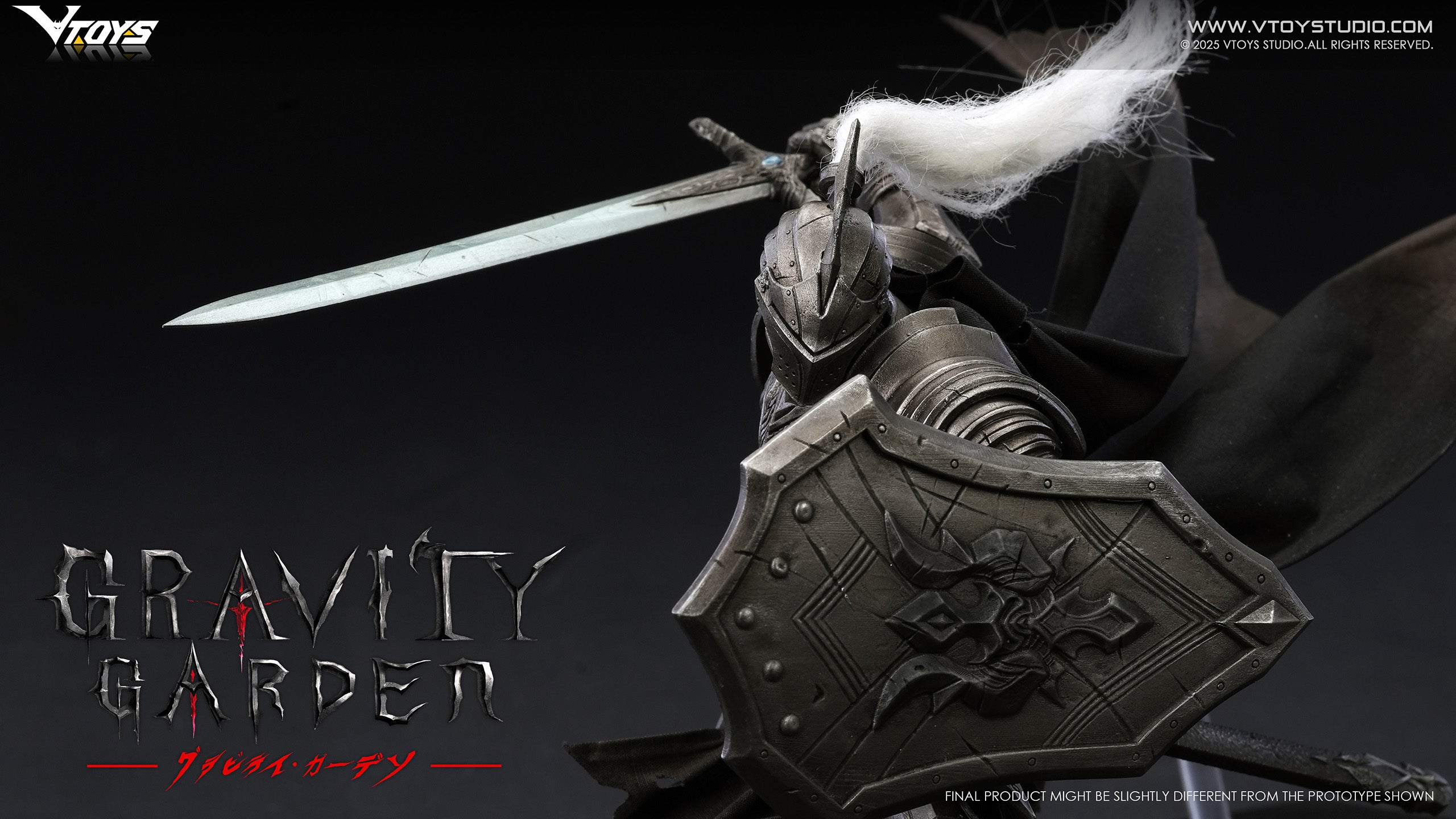 VTOYS GRAVITY GARDEN Series Silver Moon Knight 1/12 Figure JAPAN OFFICIAL