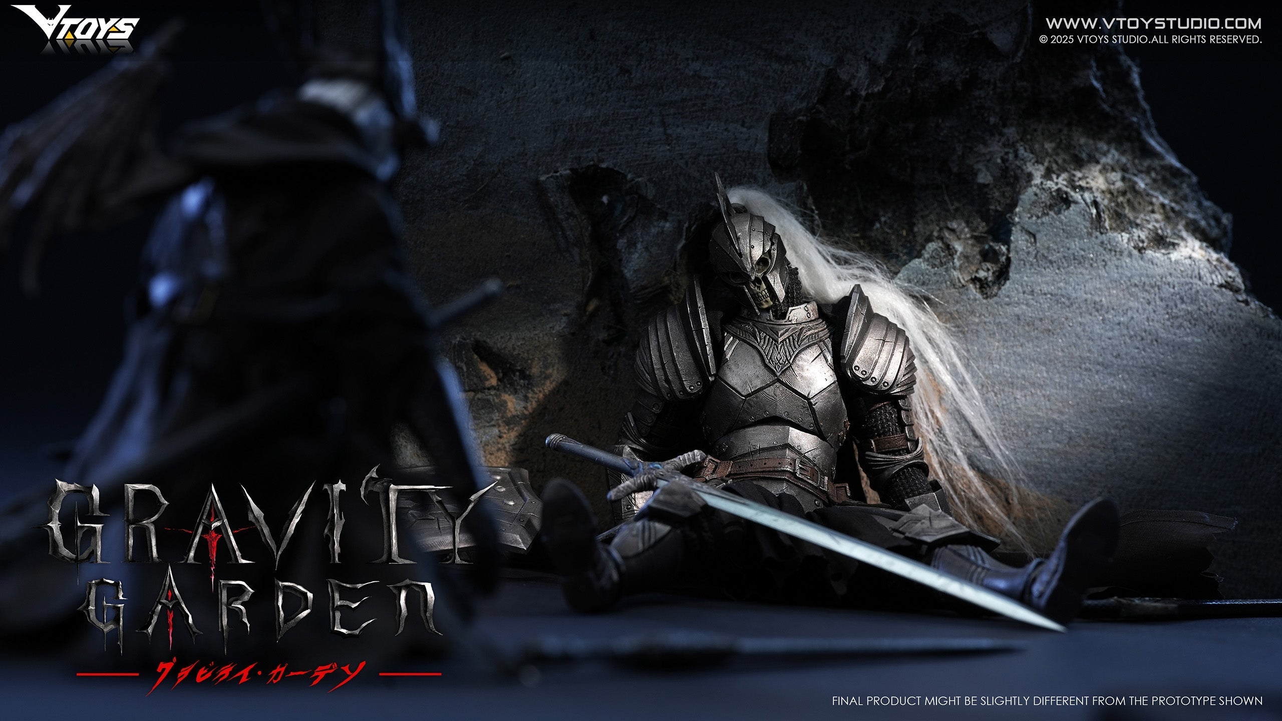 VTOYS GRAVITY GARDEN Series Silver Moon Knight 1/12 Figure JAPAN OFFICIAL