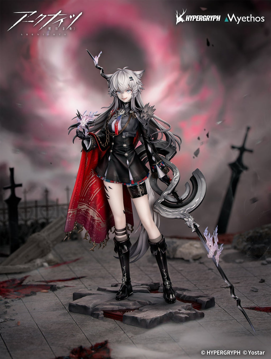 Myethos Arknights Lappland the Decadenza 1/7 Figure JAPAN OFFICIAL