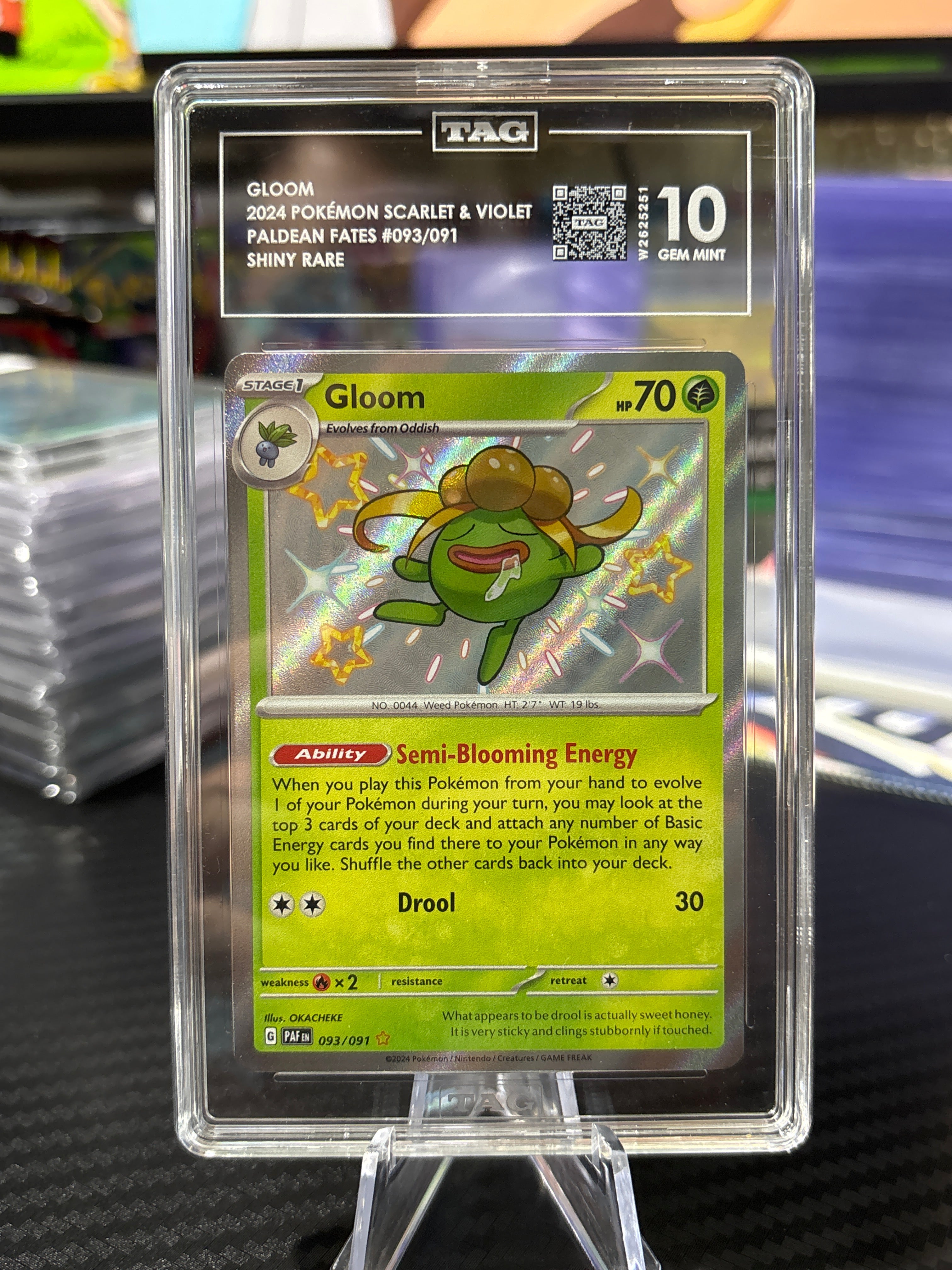 Gloom - 094/091 - Paldean Fates - TAG 10
