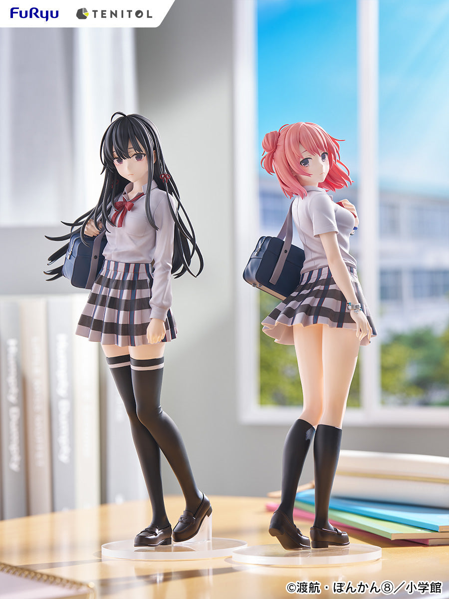 FuRyu TENITOL TALL My Teen Romantic Comedy SNAFU Yui Yuigahama Figure JAPAN