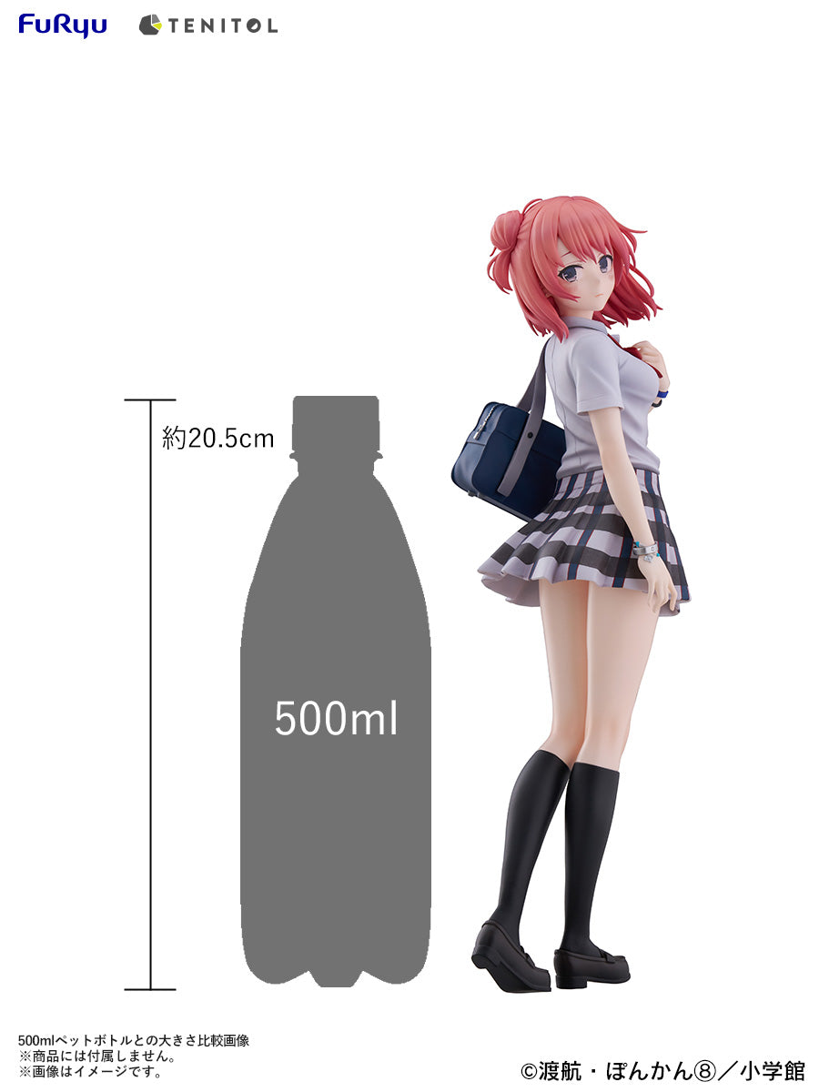 FuRyu TENITOL TALL My Teen Romantic Comedy SNAFU Yui Yuigahama Figure JAPAN