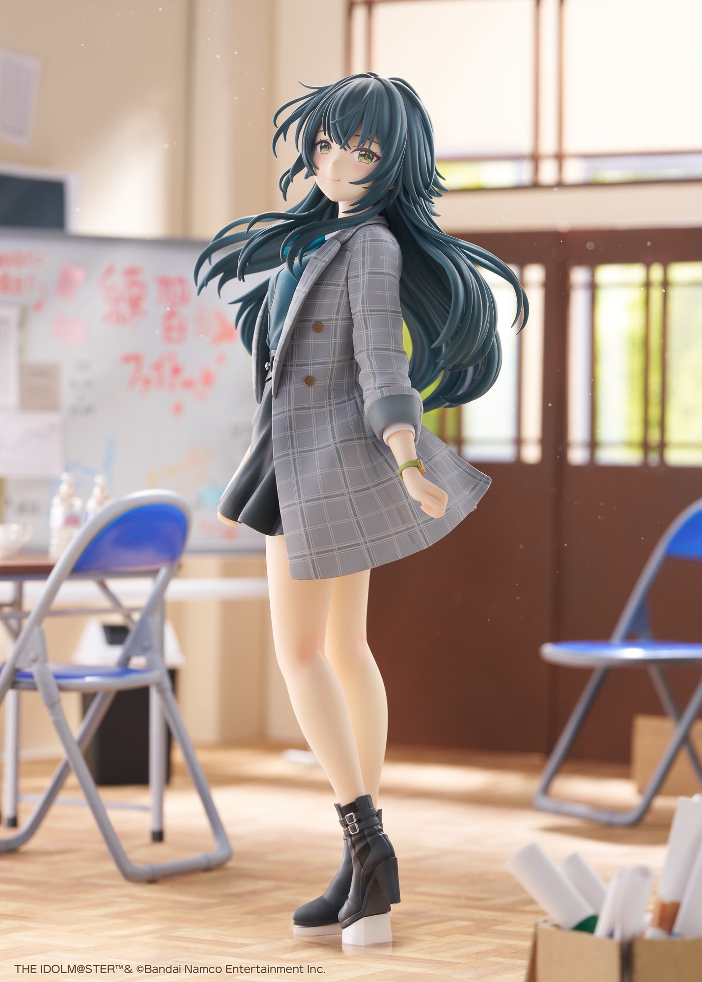 Plum Gakuen iDOLM@STER Temari Tsukimura 1/7 Figure JAPAN OFFICIAL