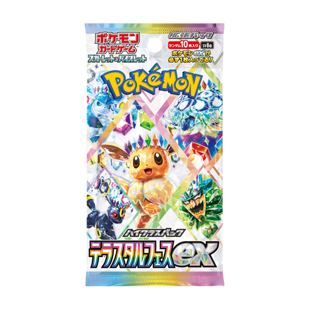 Pokémon TCG: Japanese Terestal Festival EX Booster Box SHRINK WRAP