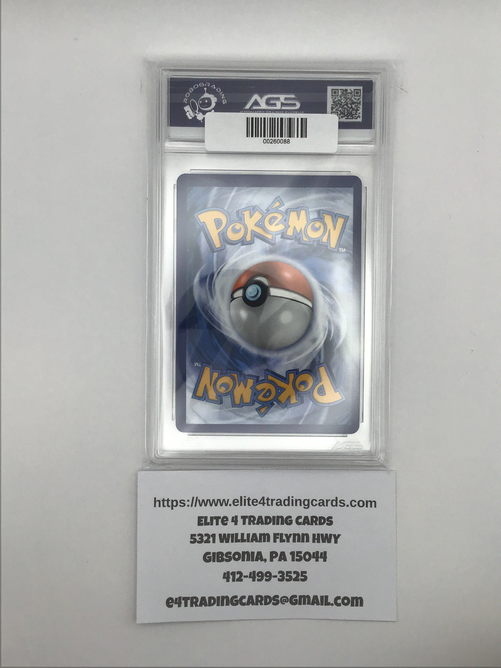 Lugia V #186 Pokemon Silver Tempest (AGS 9)