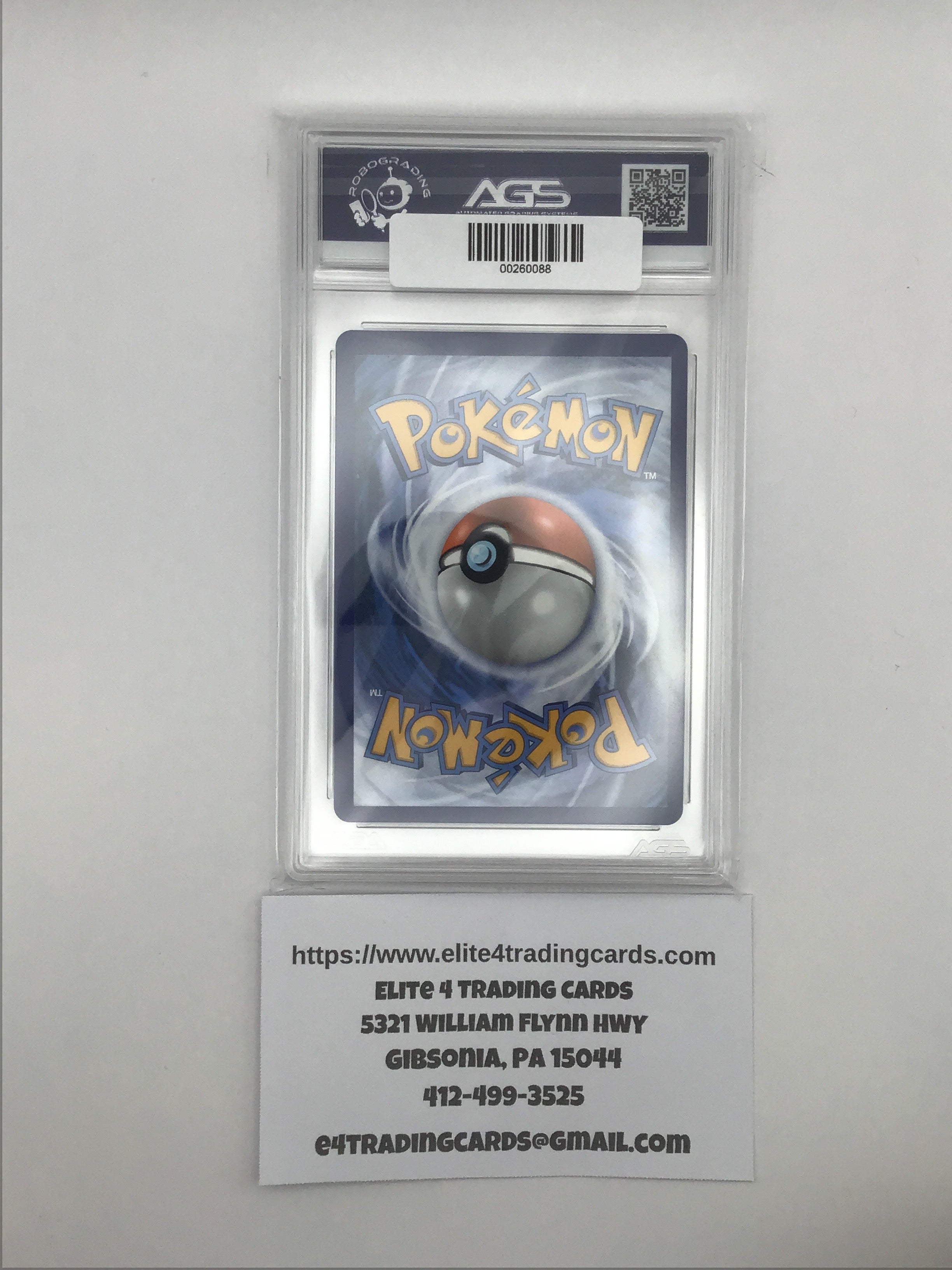 Lugia V #186 Pokemon Silver Tempest (AGS 9)