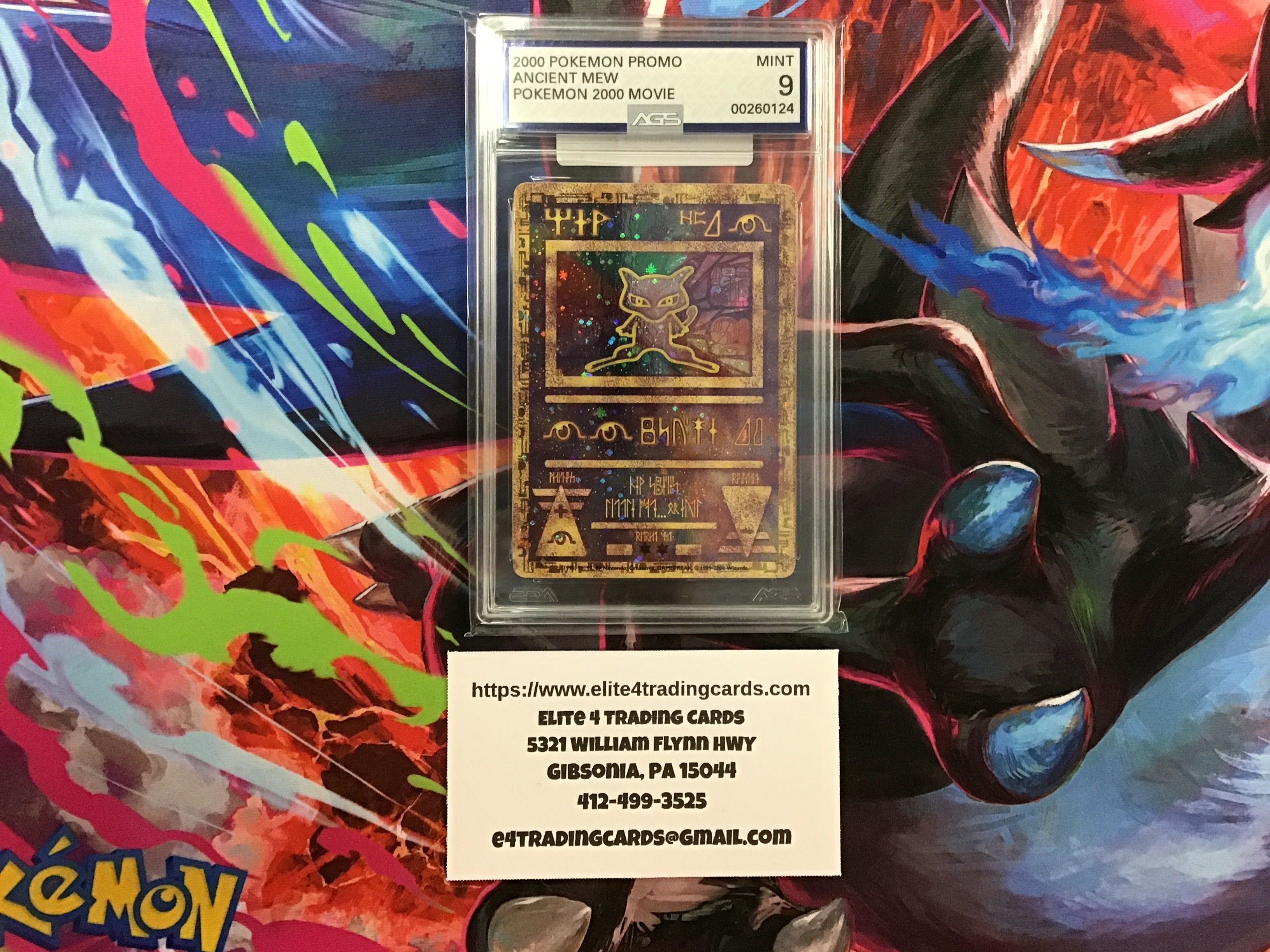 Ancient Mew Pokemon Promo (AGS 9)