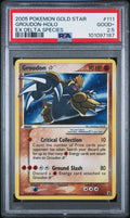 Psa 2.5 2005 POKEMON EX DELTA SPECIES #111 GROUDON-HOLO EX DELTA SPECIES
