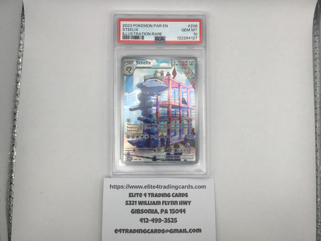 Steelix #208 Pokemon Paradox Rift (PSA 10)