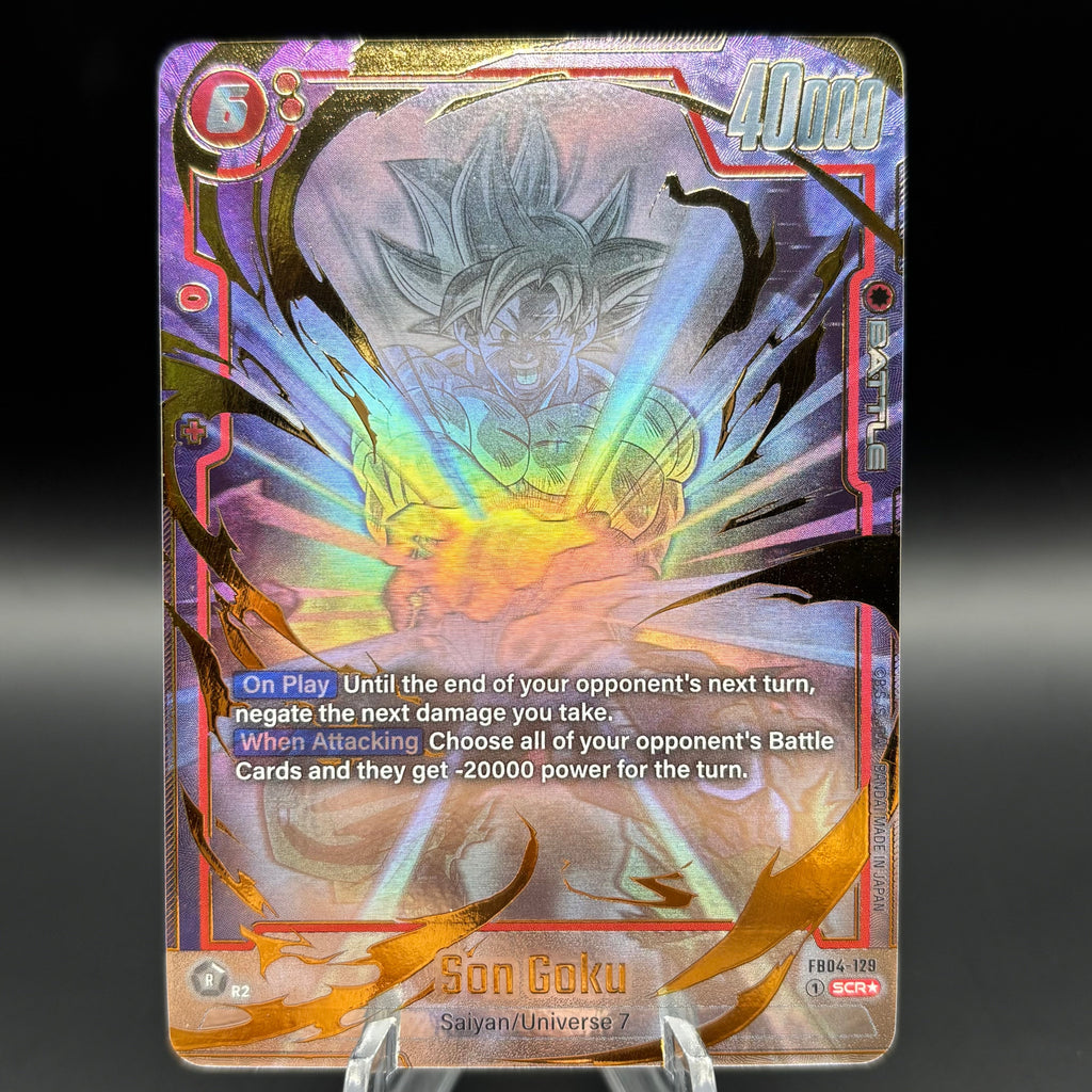 Son Goku - FB04-129 (Alternate Art) - Ultra Limit (FB04) Single Card