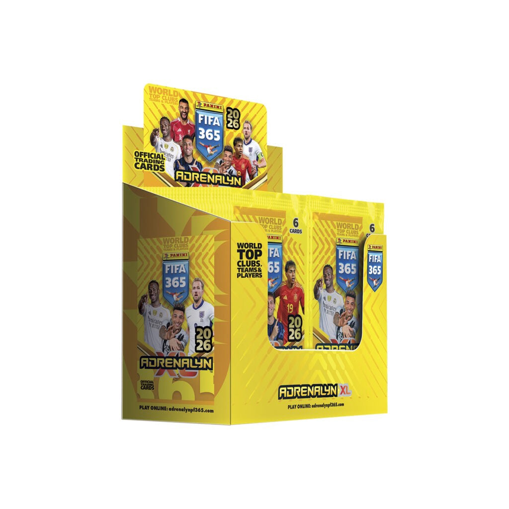 2025-26 Panini Adrenalyn XL FIFA 365 Booster Box (50 Packs)