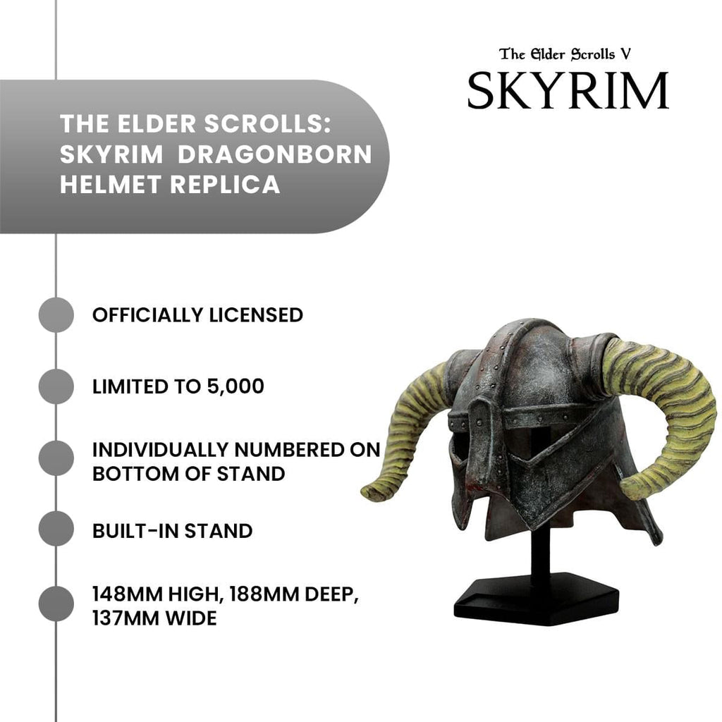 The Elder Scrolls: Skyrim Limited Edition Dragonborn Helmet Replica