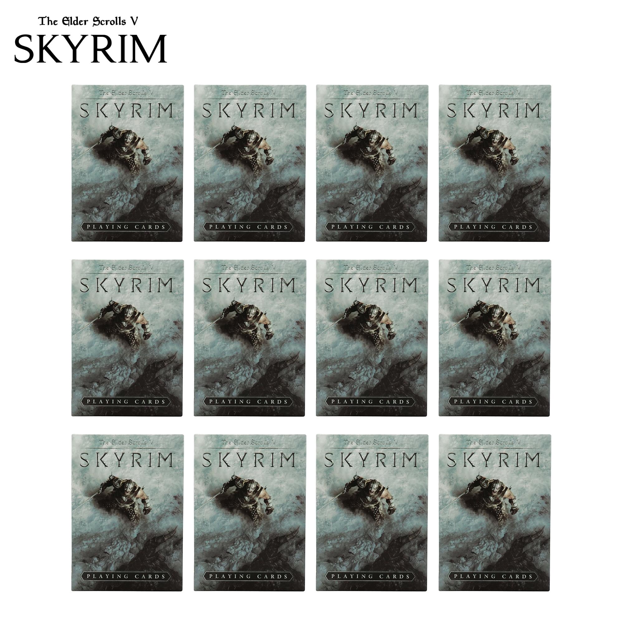 The Elder Scrolls V: Skyrim Playing Cards | Official 52 Card Deck