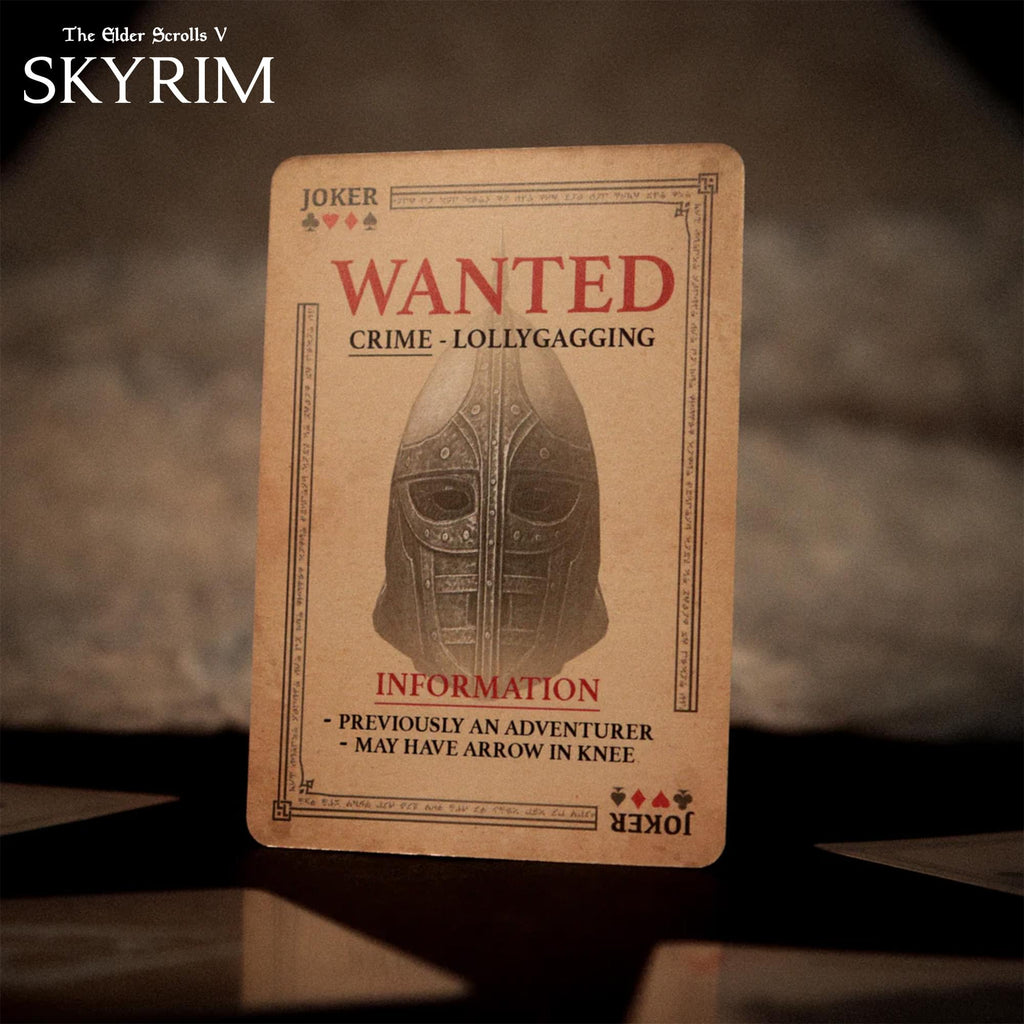 The Elder Scrolls V: Skyrim Playing Cards | Official 52 Card Deck