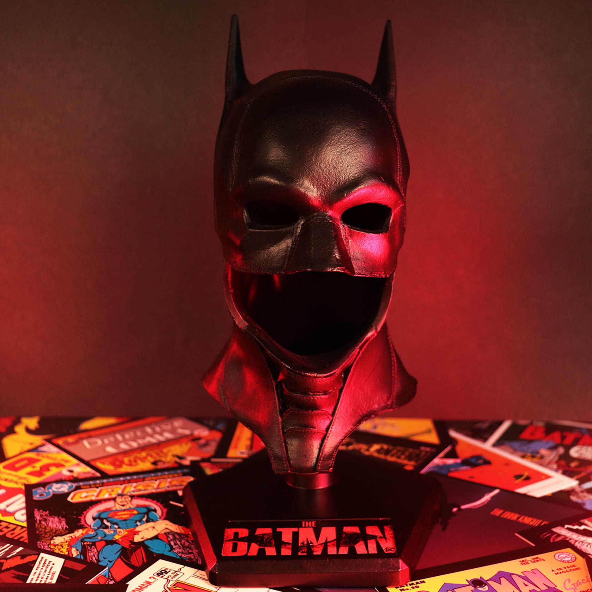 DC Universe The Batman Bat Cowl Statue Replica | 4 x 9 Inches