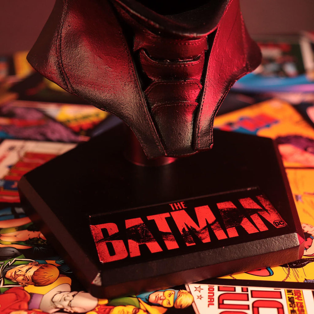 DC Universe The Batman Bat Cowl Statue Replica | 4 x 9 Inches