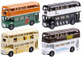The Beatles Famous Covers 1:43 Diecast British Bus Wave 2 Set Of 4