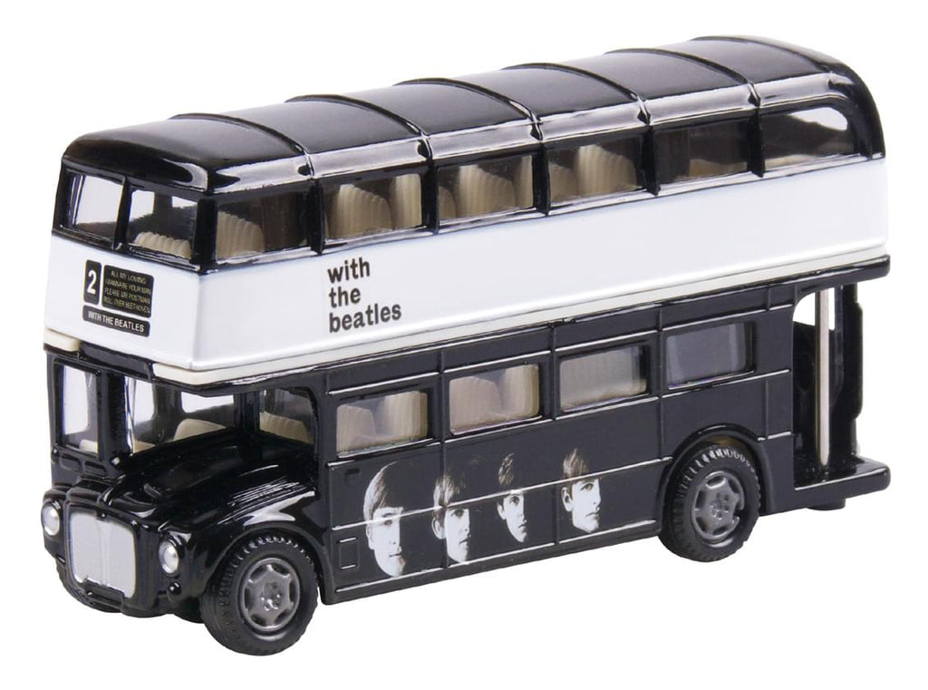 The Beatles Famous Covers 1:43 Diecast British Bus Wave 2 Set Of 4