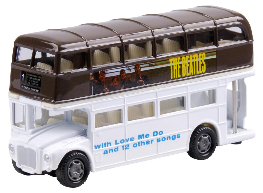 The Beatles Famous Covers 1:43 Diecast British Bus Wave 2 Set Of 4