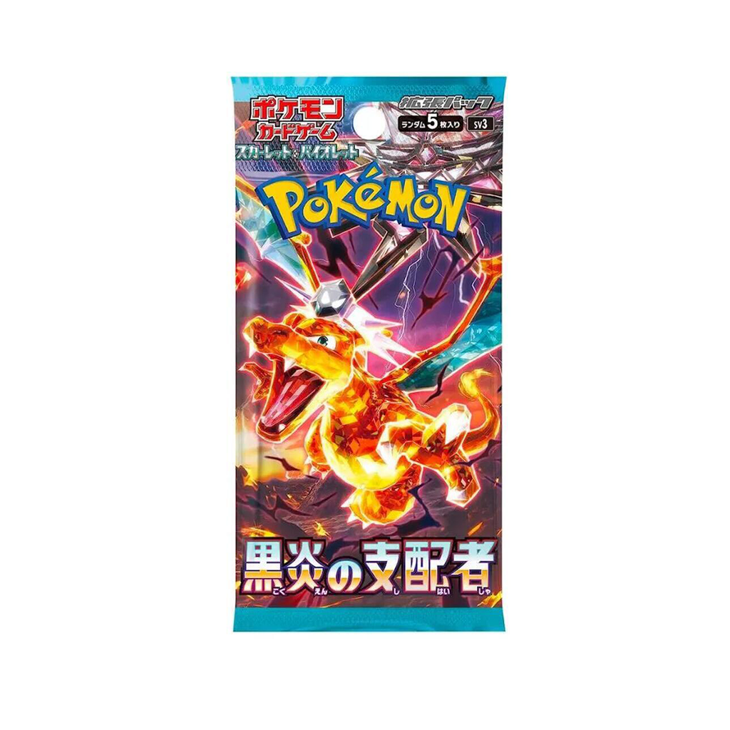 Pokemon Japanese Ruler of the Black Flame Booster Box