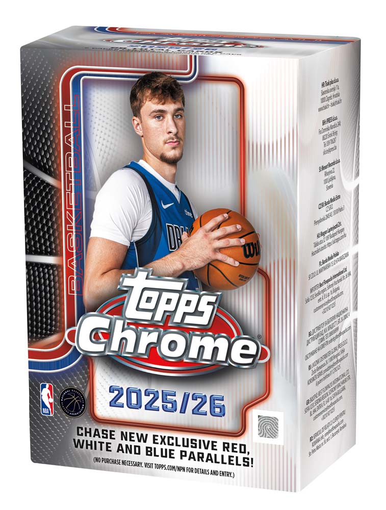 Topps NBA Chrome 2025-2026 Value Box